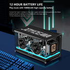 JOYIDEAVA 40W Bluetooth Speaker Ultra Deep Bass Wireless Stereo Speaker