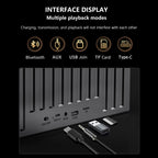 JOYIDEAVA 40W Bluetooth Speaker Ultra Deep Bass Wireless Stereo Speaker
