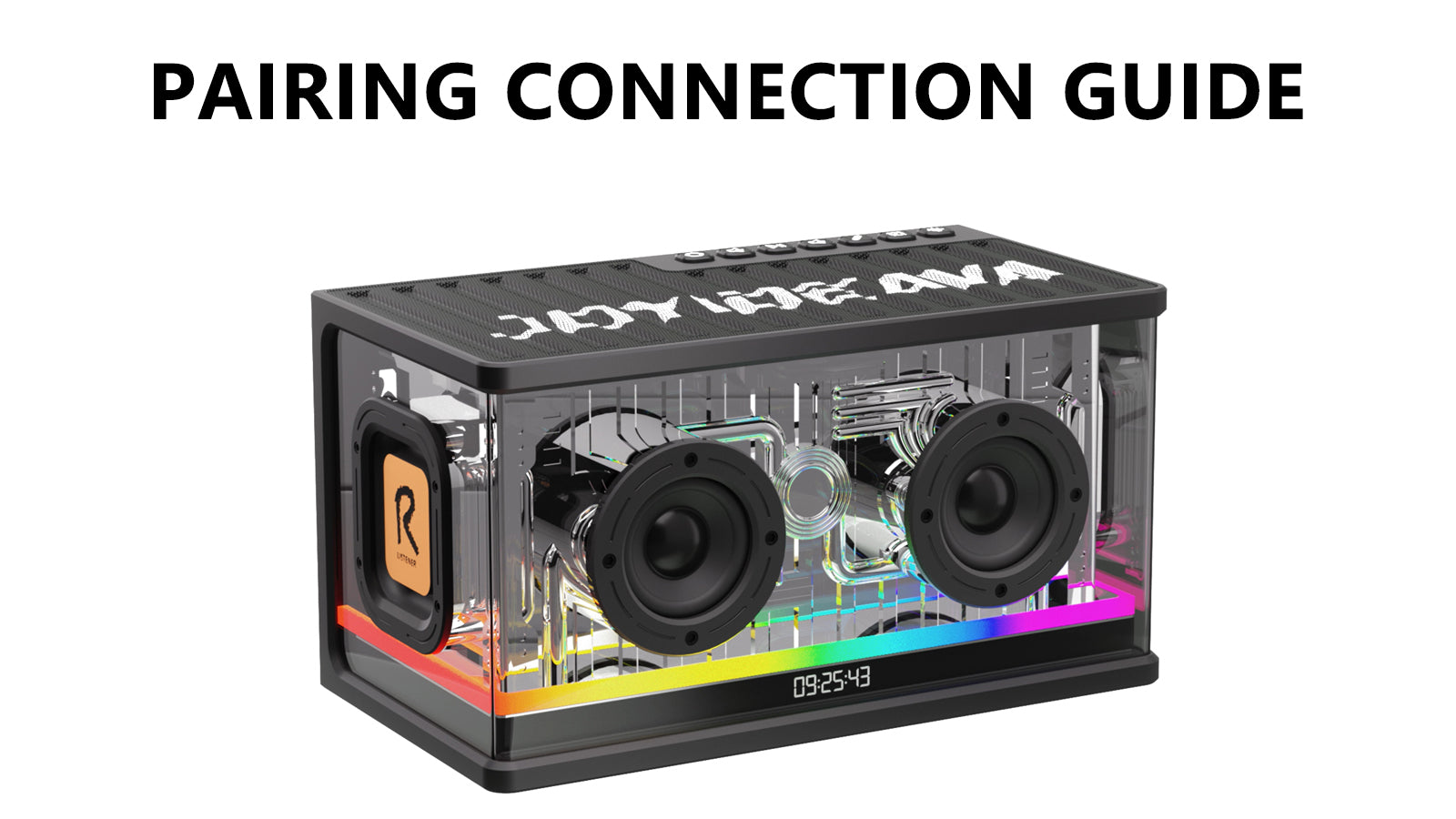 Bluetooth speaker connection and pairing guide
